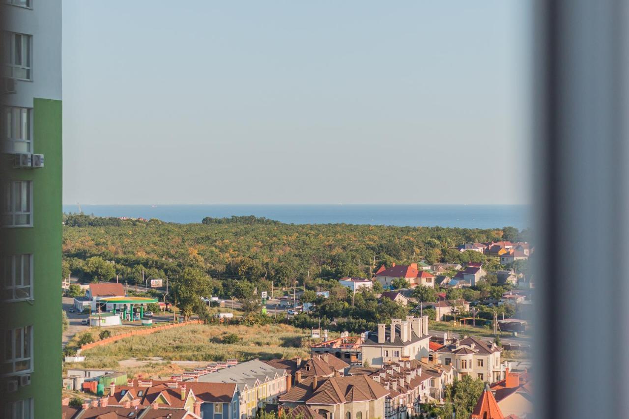 Уютная Квартира В Жк Острова Kryzhanivka Bagian luar foto